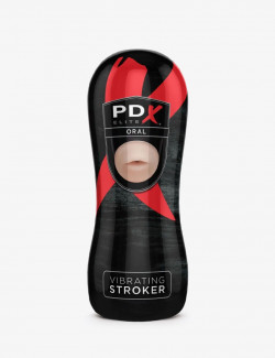 Vibrating Stroker - PDX Elite Oral