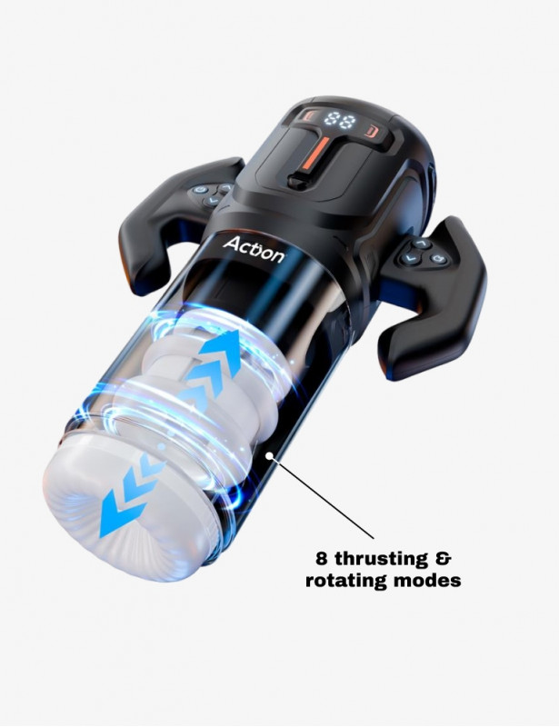 Zyon thrusting & rotating Masturbator