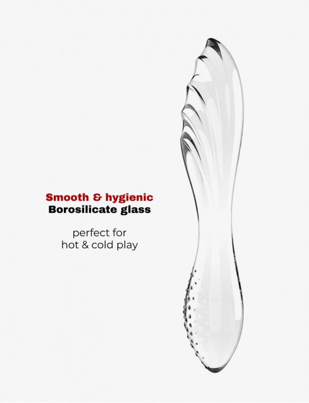 Dazzling Crystal 1 Glass Dildo