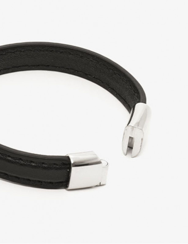 Leather and metal Cock Ring