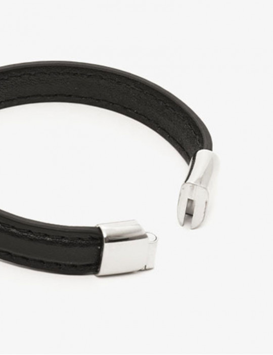 Leather and metal Cock Ring