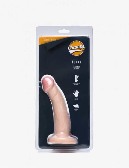 Realistic Dildo Funky - Champs - 18.5cm