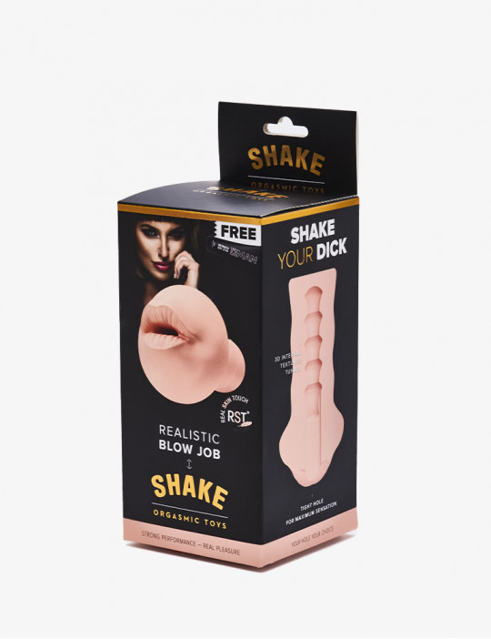 Realistic Masturbator - Shake - Blow job