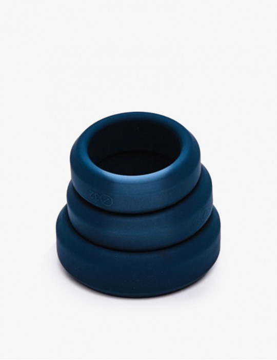 Cock Rings - Set of 3 - Silicone - Boners