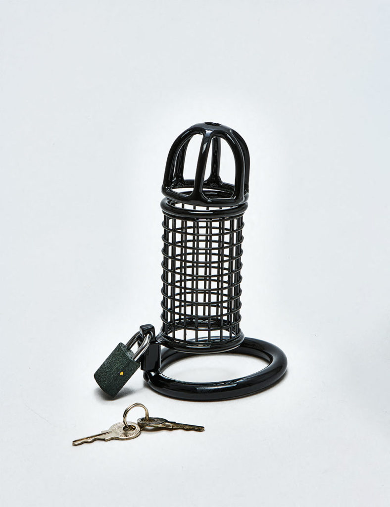 Male Chastity cage blackline uk